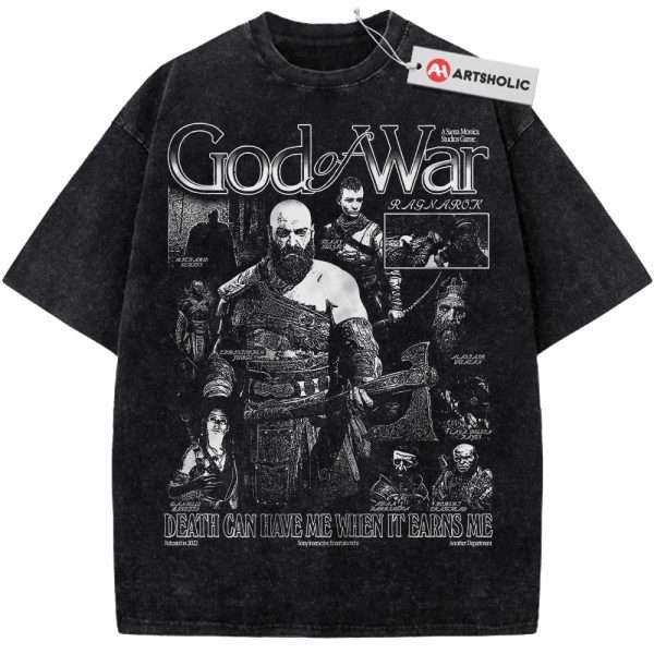 Kratos Shirt, God of War Shirt, Game Shirt, Vintage Tee