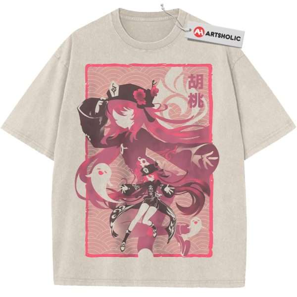 Hu Tao Shirt, Genshin Impact Shirt, Game Shirt, Vintage T-Shirt