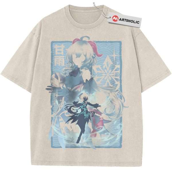 Ganyu Shirt, Genshin Impact Shirt, Game Shirt, Vintage T-Shirt