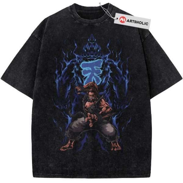 Akuma Shirt, Street Fighter Shirt, Game Shirt, Vintage Tee