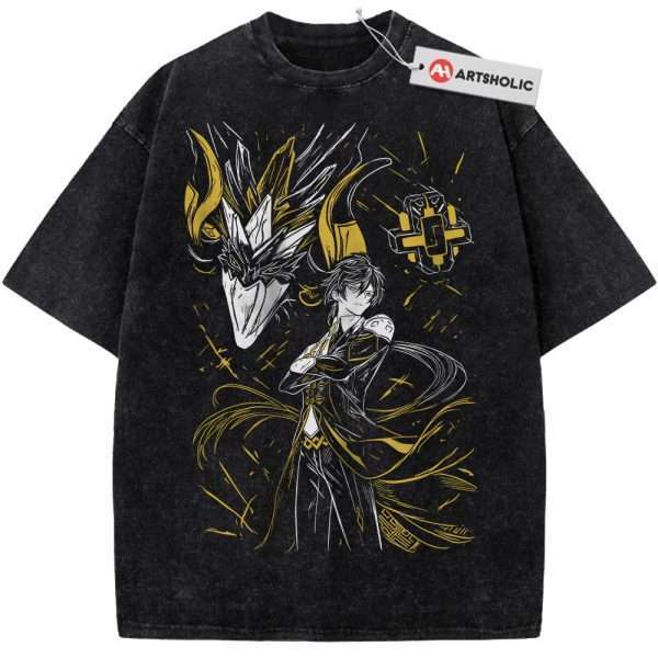 Zhongli Shirt, Genshin Impact Shirt, Game Shirt, Vintage Tee
