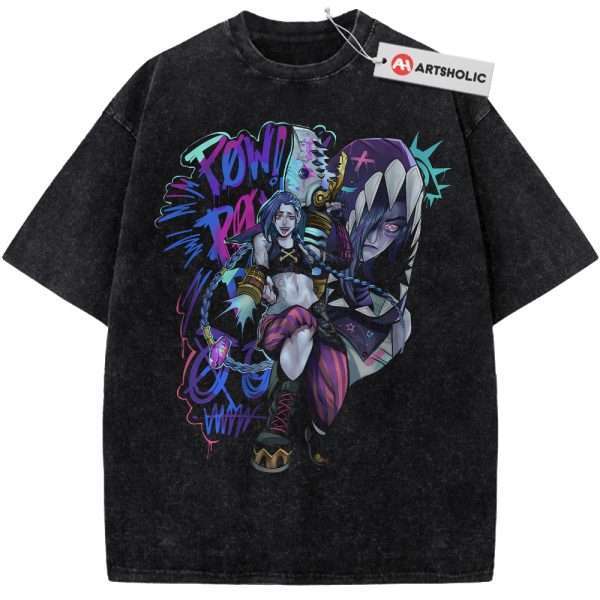 Jinx Shirt, League of Legends Shirt, LoL Shirt, Game Shirt, Vintage T-Shirt