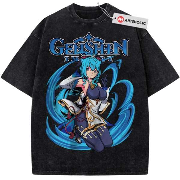 Ganyu Shirt, Genshin Impact Shirt, Game Shirt, Vintage Tee