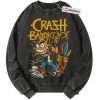Crash Bandicoot Sweatshirt, Game Sweatshirt, Vintage Sweater
