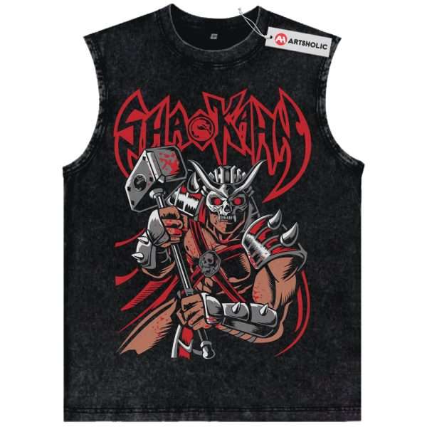 Shao Kahn Tank Top, Mortal Kombat Tank Top, Game Tank Top, Vintage Tank Top