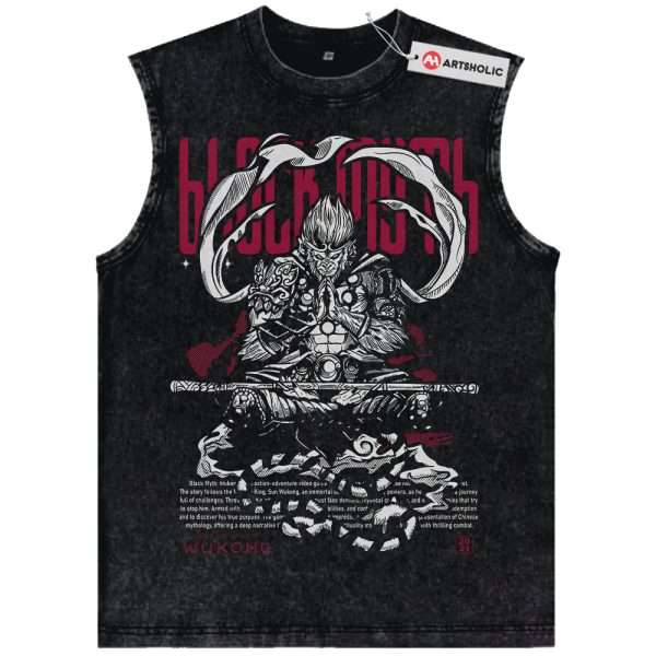 Black Myth: Wukong Tank Top, Game Tank Top, Vintage Tank Top