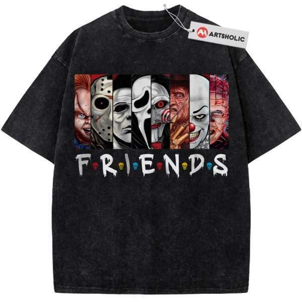 Horror Friends Shirt, Movie Shirt, Vintage Tee