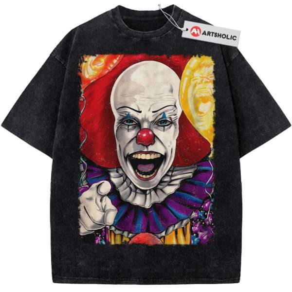 Pennywise Shirt, IT Shirt, Horror Movie Shirt, Vintage Tee