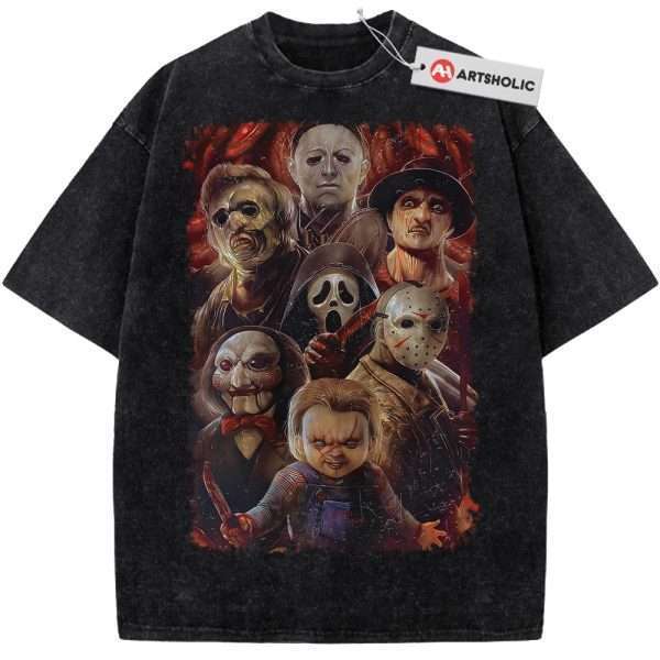 Chucky Shirt, Freddy Krueger Shirt, Jason Voorhees Shirt, Horror Shirt, Halloween Shirt, Vintage Tee