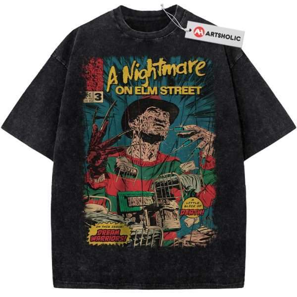 Freddy Krueger Shirt, A Nightmare on Elm Street Shirt, Halloween Shirt, Horror Shirt, Vintage Tee