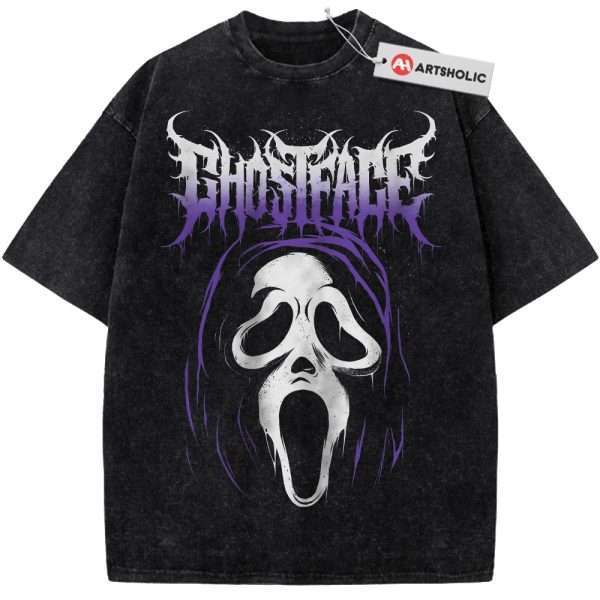 Ghostface Shirt, Scream Shirt, Halloween Shirt, Horror Shirt, Vintage T-Shirt