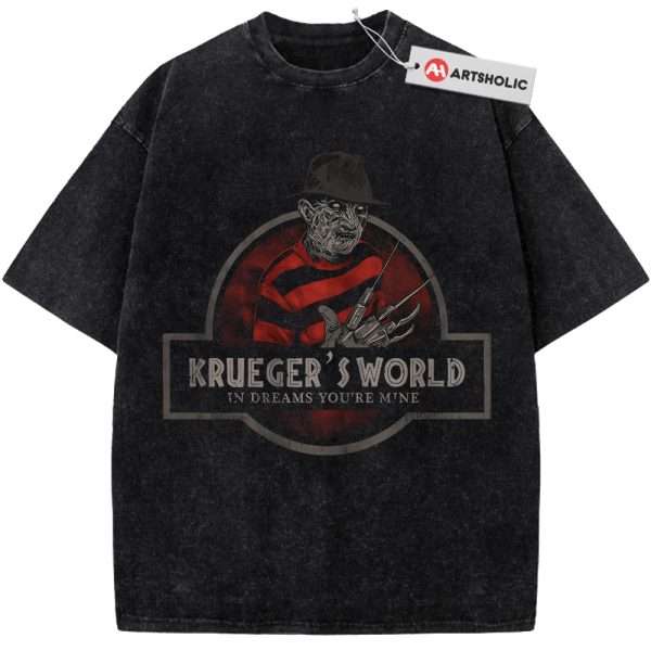 Freddy Krueger Shirt, A Nightmare on Elm Street Shirt, Halloween Shirt, Horror Shirt, Vintage Tee