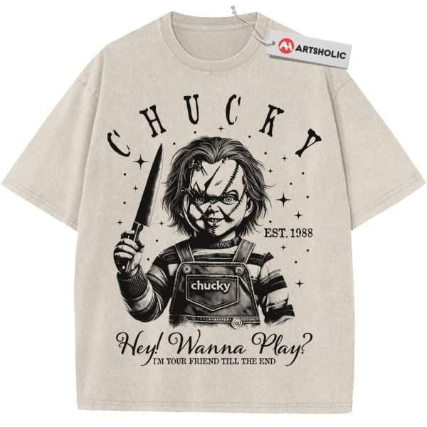 Chucky Shirt, Child's Play Shirt, Halloween Shirt, Horror Shirt, Vintage T-Shirt