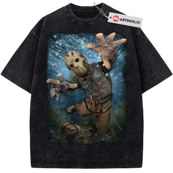 Jason Voorhees Shirt, Friday the 13th Shirt, Halloween Shirt, Horror Shirt, Vintage T-Shirt