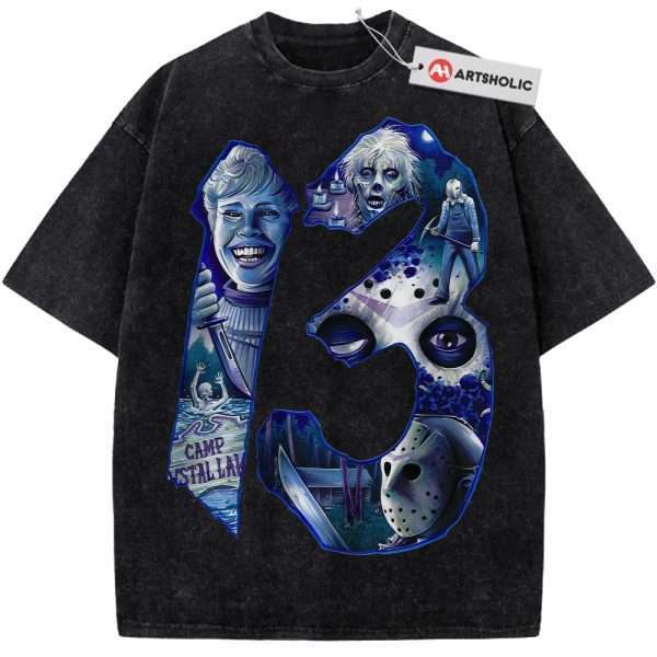 Friday the 13th Shirt, Halloween Shirt, Horror Shirt, Vintage T-Shirt
