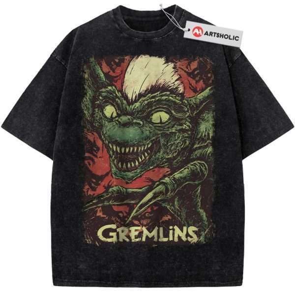Stripe Shirt, Gremlins Shirt, Halloween Shirt, Horror Shirt, Vintage T-Shirt