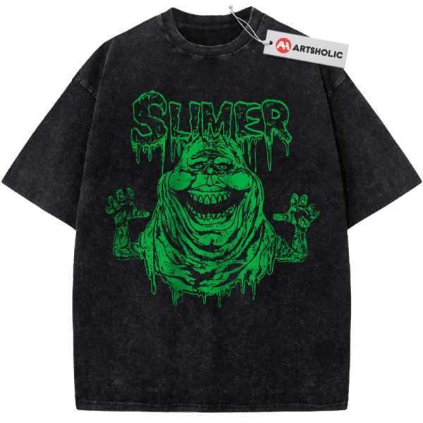 Slimer Shirt, Ghostbusters Shirt, Halloween Shirt, Horror Shirt, Vintage T-Shirt