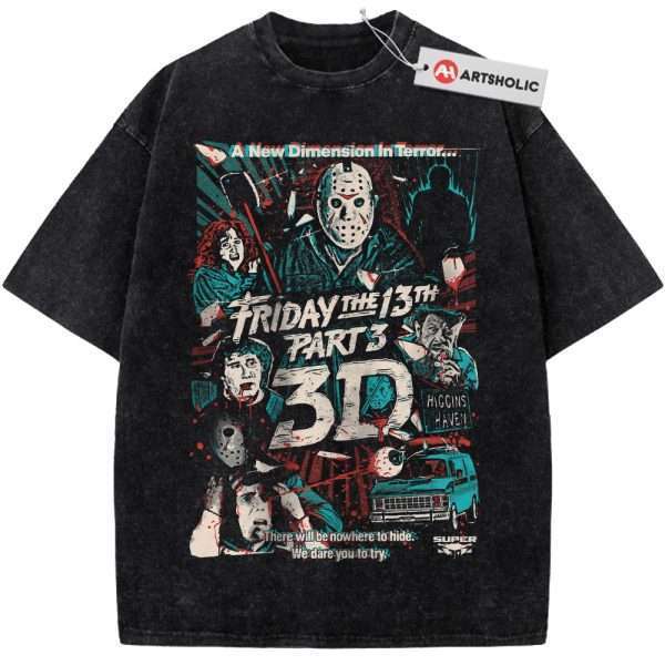 Friday the 13th Shirt, Halloween Shirt, Horror Shirt, Vintage T-Shirt