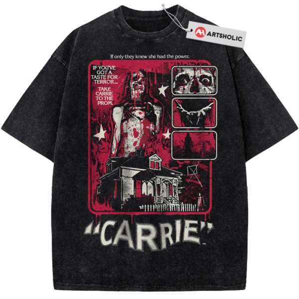 Carrie Shirt, Halloween Shirt, Horror Movie Shirt, Vintage T-Shirt