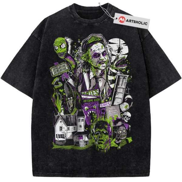 Beetlejuice Shirt, Halloween Shirt, Horror Movie Shirt, Vintage T-Shirt