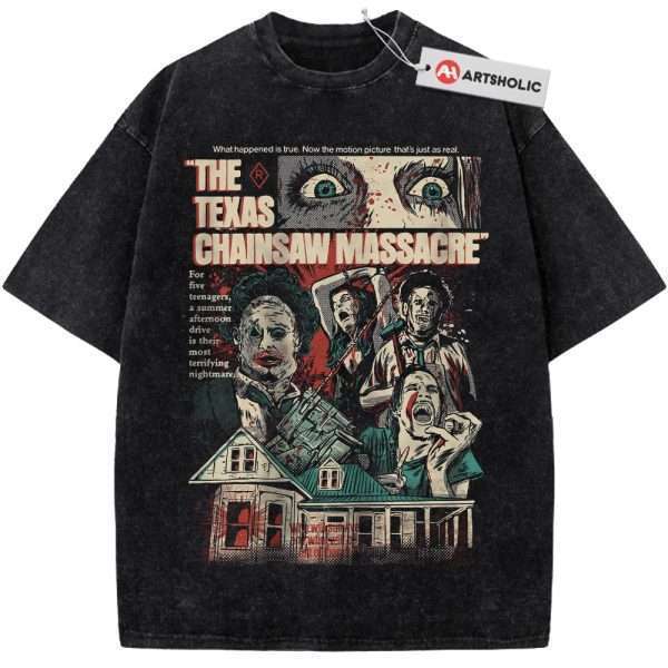 The Texas Chain Saw Massacre Shirt, Halloween Shirt, Horror Movie Shirt, Vintage T-Shirt