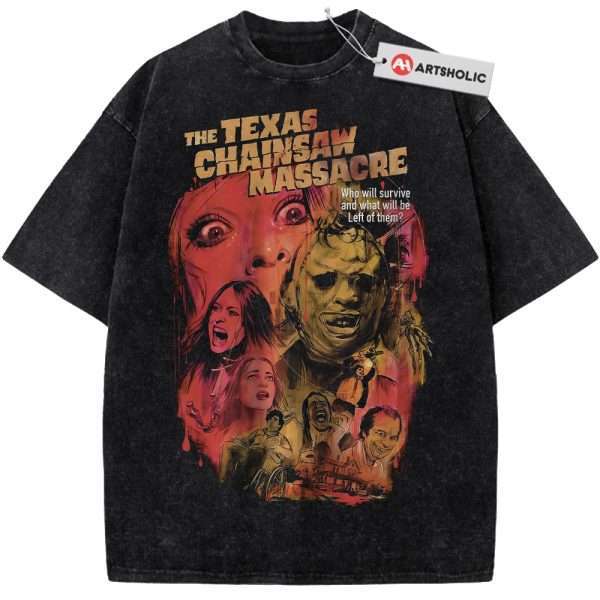 The Texas Chain Saw Massacre Shirt, Halloween Shirt, Horror Movie Shirt, Vintage T-Shirt