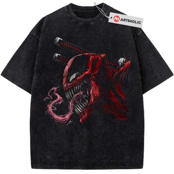 Deadpool x Venom Shirt, Marvel Comics Shirt, Vintage T-Shirt