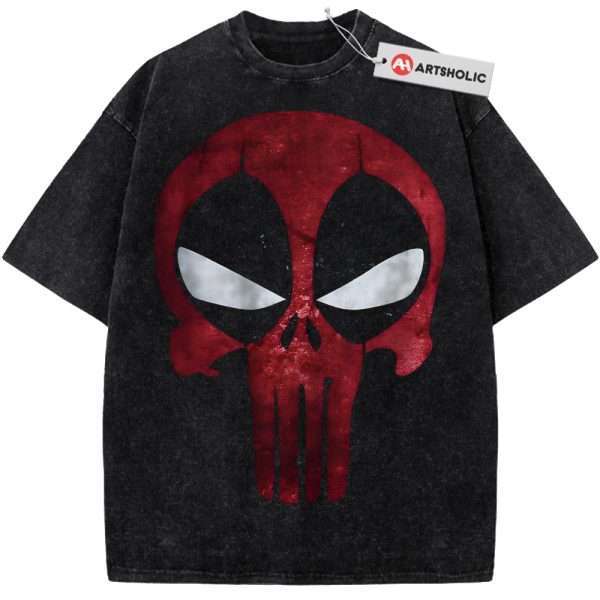 Deadpool x Punisher Shirt, Marvel Comics Shirt, Vintage T-Shirt