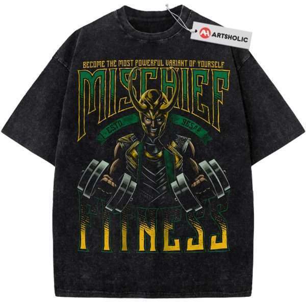 Loki Shirt, Marvel Comics Shirt, Vintage T-Shirt