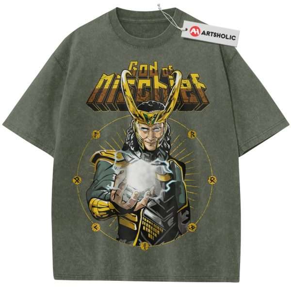 Loki Shirt, Marvel Comics Shirt, Vintage T-Shirt
