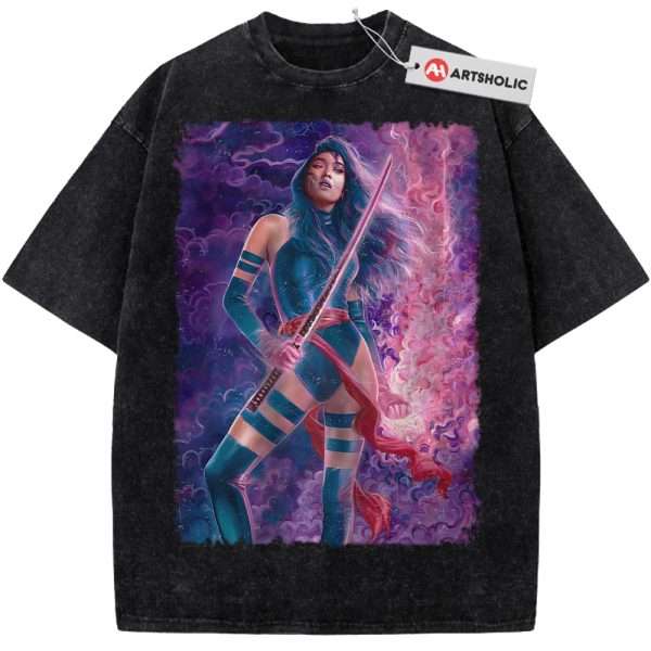 Psylocke Shirt, X-Men Shirt, Marvel Comics Shirt, Vintage Tee