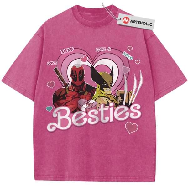 Deadpool vs Wolverine Shirt, Marvel Comics Shirt, Vintage Tee