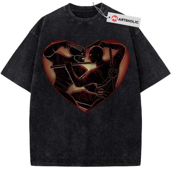 Deadpool vs Wolverine Shirt, Marvel Comics Shirt, Vintage Tee