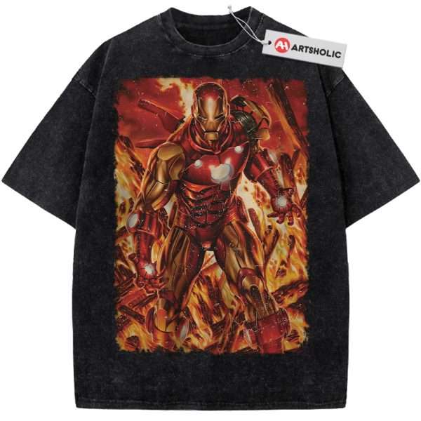 Iron Man Shirt, Marvel Comics Shirt, Vintage Tee