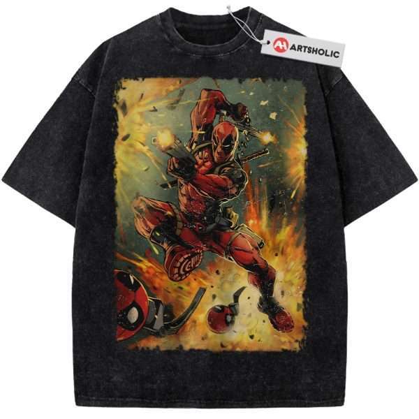 Deadpool Shirt, Marvel Comics Shirt, Vintage Tee