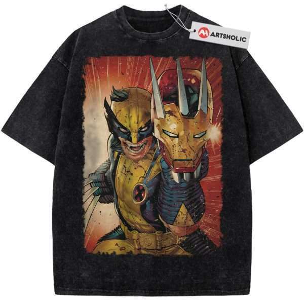 Wolverine Shirt, X-Men Shirt, Marvel Comics Shirt, Vintage Tee