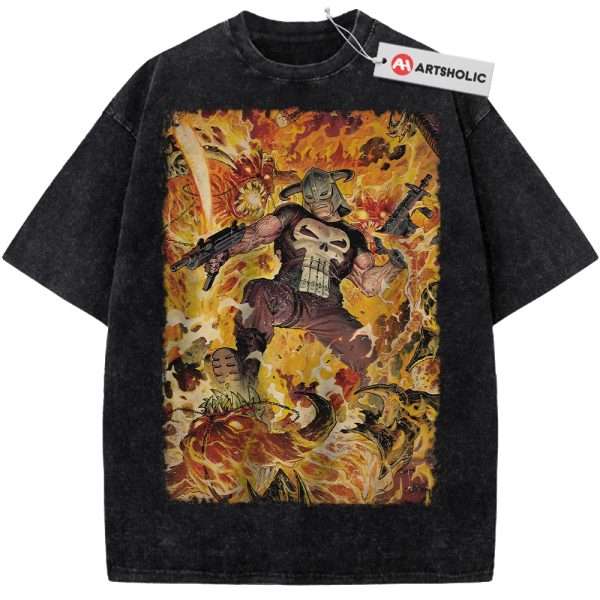 The Punisher Shirt, Marvel Comics Shirt, Vintage Tee