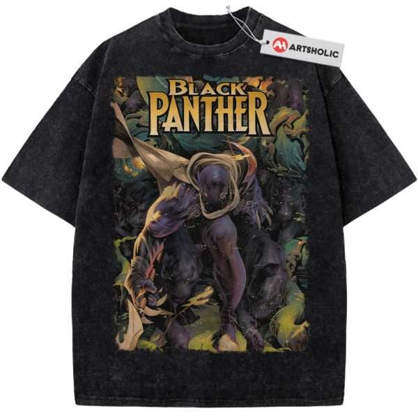 Black Panther Shirt, Marvel Comics Shirt, Vintage Tee