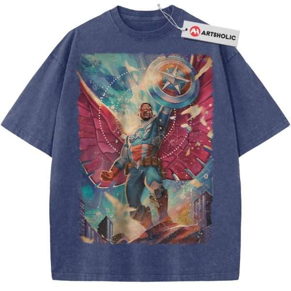 Falcon Shirt, Marvel Comics Shirt, Vintage Tee