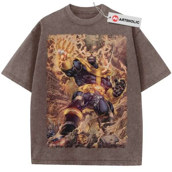 Thanos Shirt, Marvel Comics Shirt, Vintage Tee