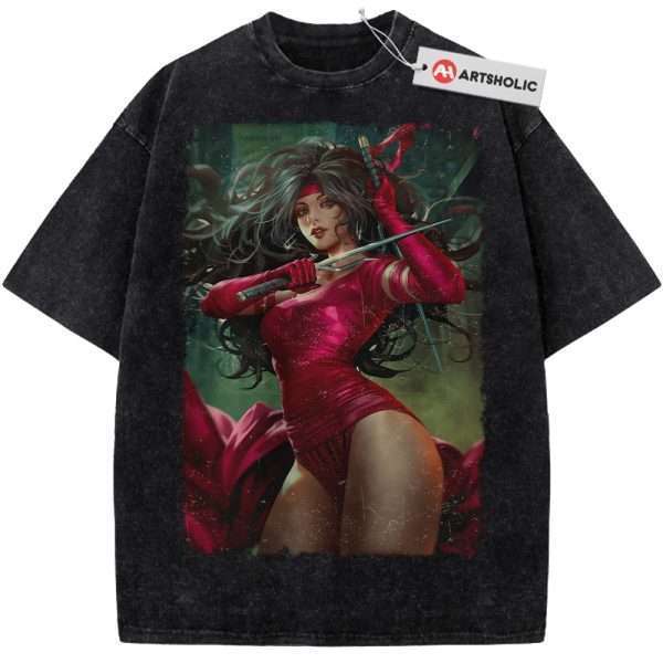 Elektra Shirt, Marvel Comics Shirt, Vintage Tee