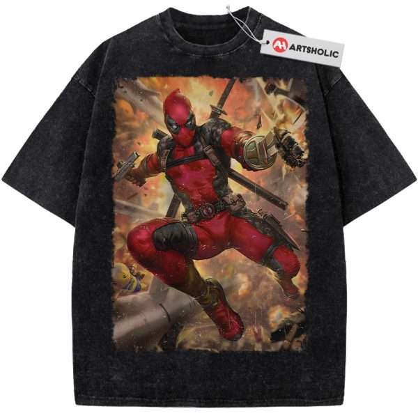 Deadpool Shirt, Marvel Comics Shirt, Vintage Tee
