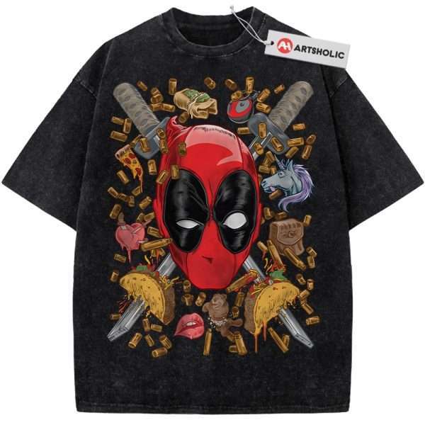Deadpool Shirt, Marvel Comics Shirt, Vintage Tee