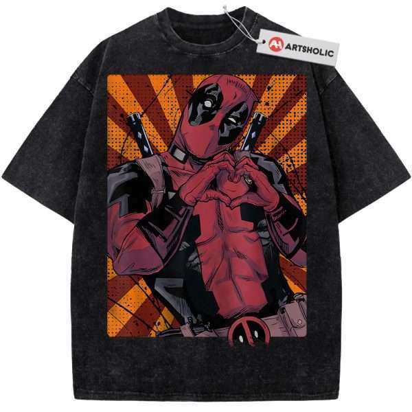 Deadpool Shirt, Marvel Comics Shirt, Vintage Tee