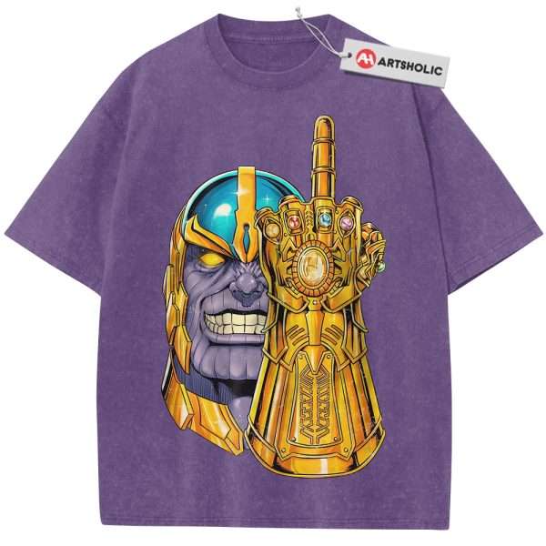 Thanos Shirt, Marvel Comics Shirt, Vintage Tee
