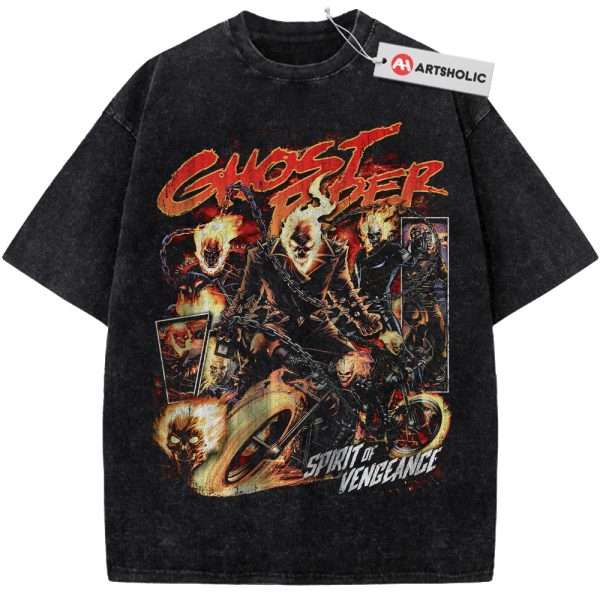 Ghost Rider Shirt, Marvel Comics Shirt, Vintage Tee