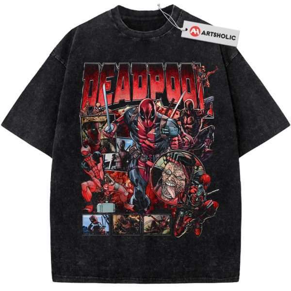 Deadpool Shirt, Marvel Comics Shirt, Vintage T-Shirt