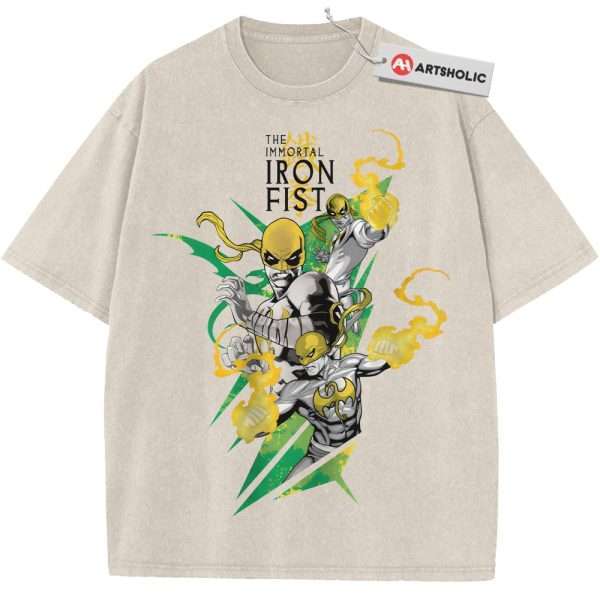 Iron Fist Shirt, Marvel Comics Shirt, Vintage T-Shirt