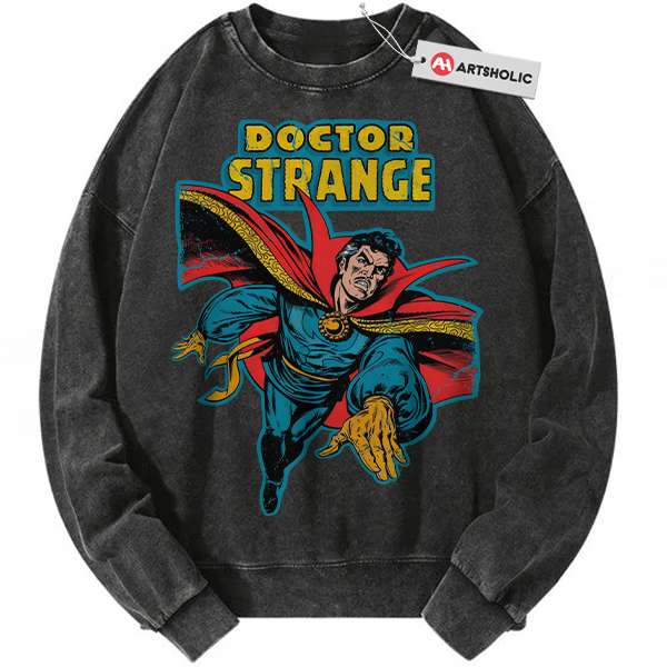 Doctor Strange Sweatshirt, Marvel Comics Sweatshirt, Vintage Sweatshirt