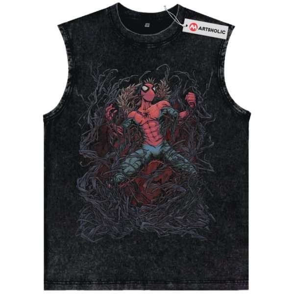 Spider-Man Tank Top, Marvel Comics Tank Top, Vintage Tank Top